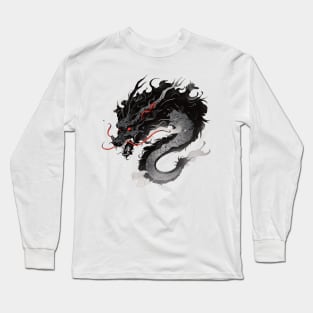 black dragon Long Sleeve T-Shirt